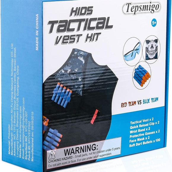 Kids tactical vest kit - Picture 2 of 7